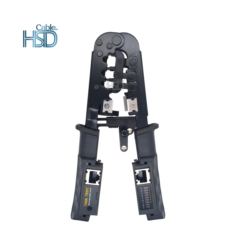 Network lan cable Tool Crimper Plier For Dovetail Clip Connector CAT8