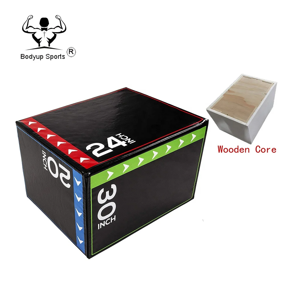 China Manufacturer Soft Plyo Jump Box And Gymnastic Vaulting Foam Box Gym plyometric jump box