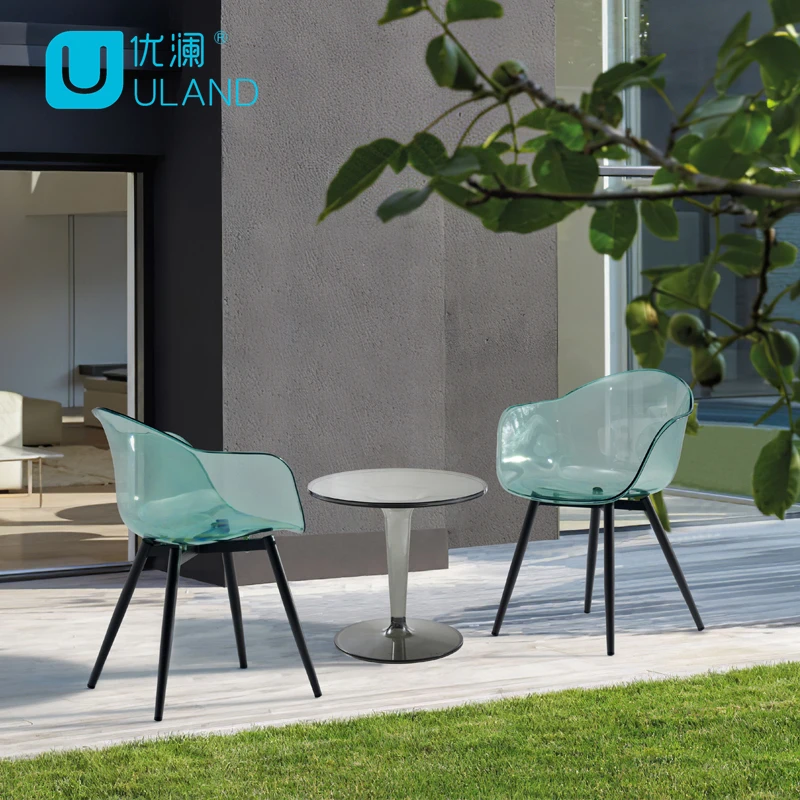 Uland Wholesale Stackable Clear Acrylic Chavari Chairs Hotel Chivari Chairs Plastic Events Wedding Chair