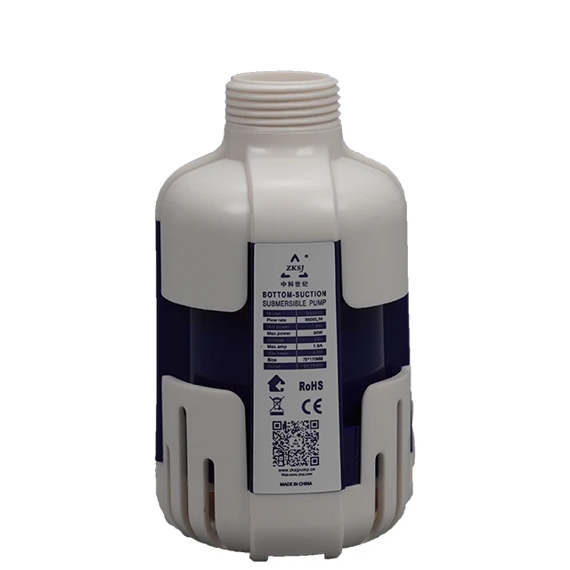 ZK Newly Released Bottom Feed Submersible Aquarium Pump BS10000 2632GPH