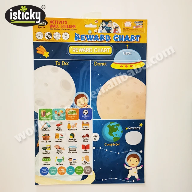 2019 New Product Reward Chart Dry Erase Rewarding Board With Marker Pen Eraser weekly planner