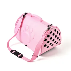 Wholesale pet space warehouse dog bag EVA pet out bag portable diagonal breathable airline approved bag