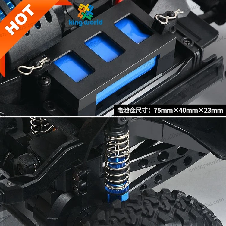 Wholesale 2024 2.4G Powerful RC Car 1:10 Scale 4X4 Truck Rock Crawler Buggy Truck RC Car Crawler With 4WD RC Car Toys for Boy