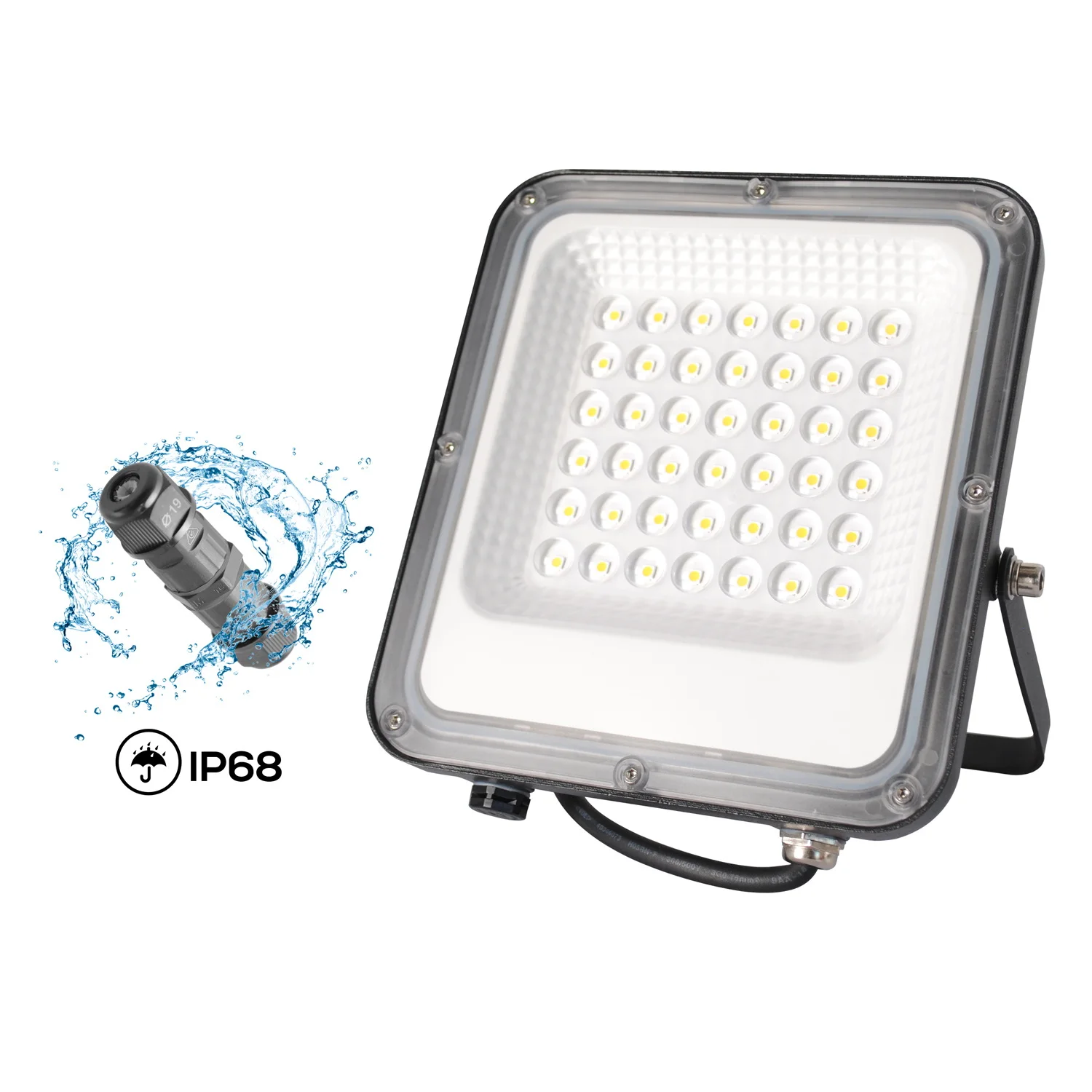 3000K 4000K 6000K adjustable Led flood light 100W reflectors outdoor projector lamp Waterproof IP65 led floodlight