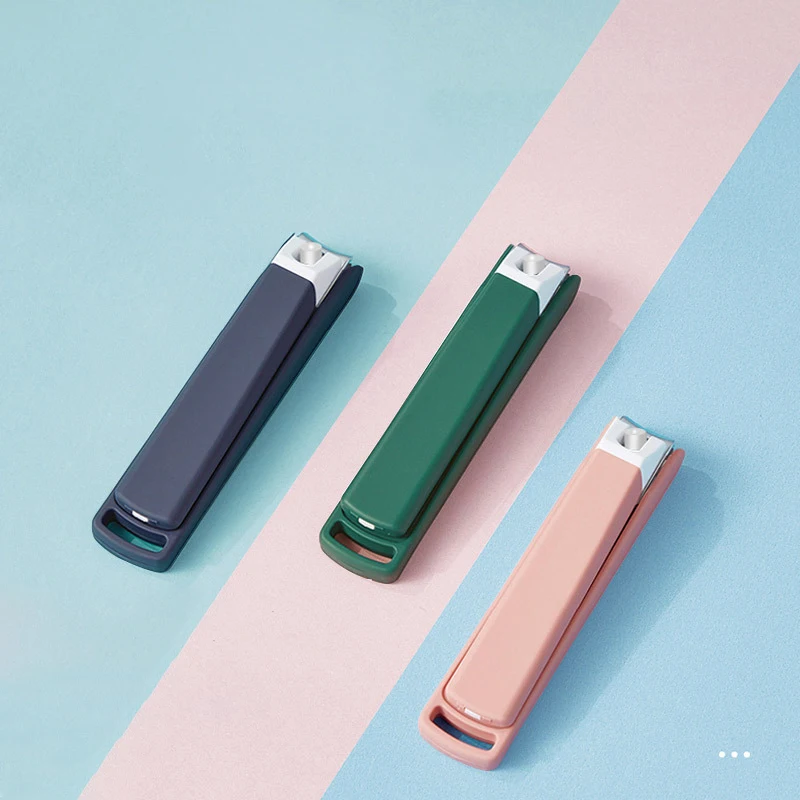 Anti-splash Stainless steel nail clippers multi-specification cute nail clippers toe repair manicure nail Cutter set wholesale