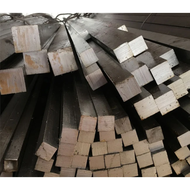 Hot Rolled Q235 Q345 S235JR SS400 A36 Carbon Steel Billets Forged Square Rod Bar