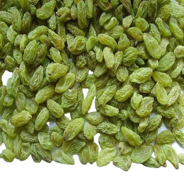 Оптовая продажа, высококачественный сушеный зеленый бессеменный изюм