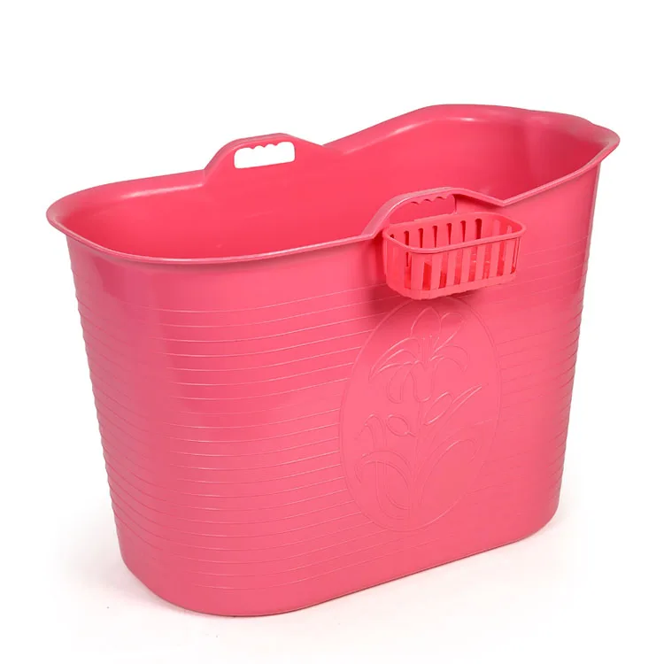 92*51cm*63 plastic showertub plastic bath tub plastic bath bucket for adults
