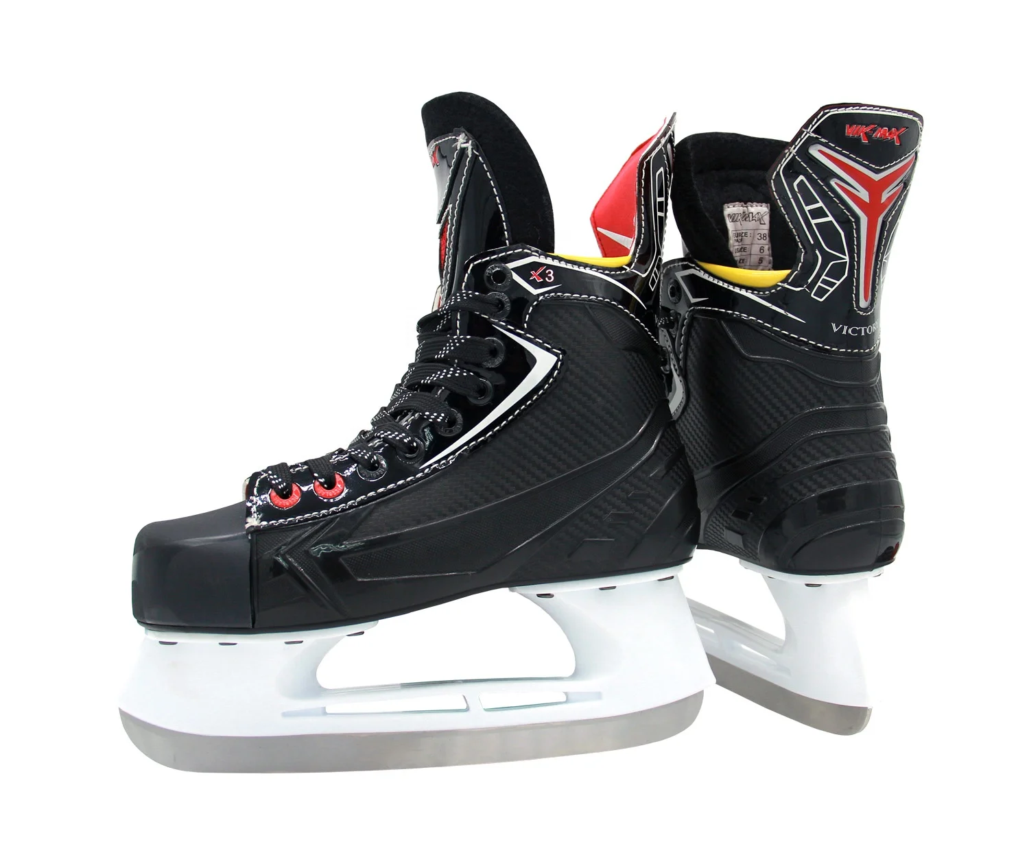 Factory Wholesale EUR 49-52 Size Ice Rink Skates Biggest Size Ice and Hockey Skates for Rent