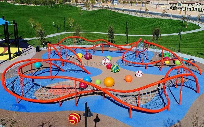 Outdoor Amusement Adventure Park Equipment For Kids and Adults