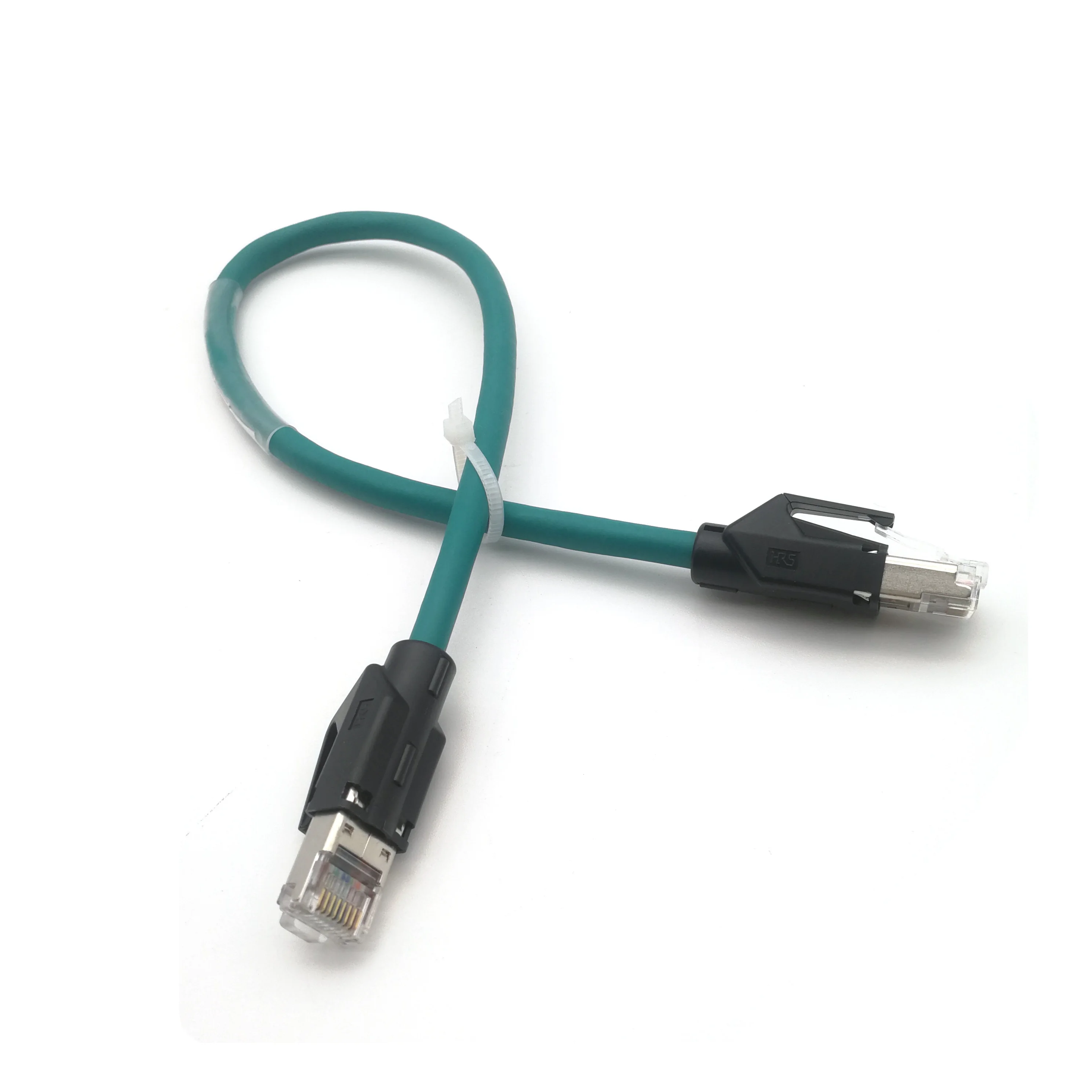 Fieldbus EtherNet/IP cables male RJ45 to RJ45 molded CAT.5e Ethernet 300M-1Gbps shielded connection cables