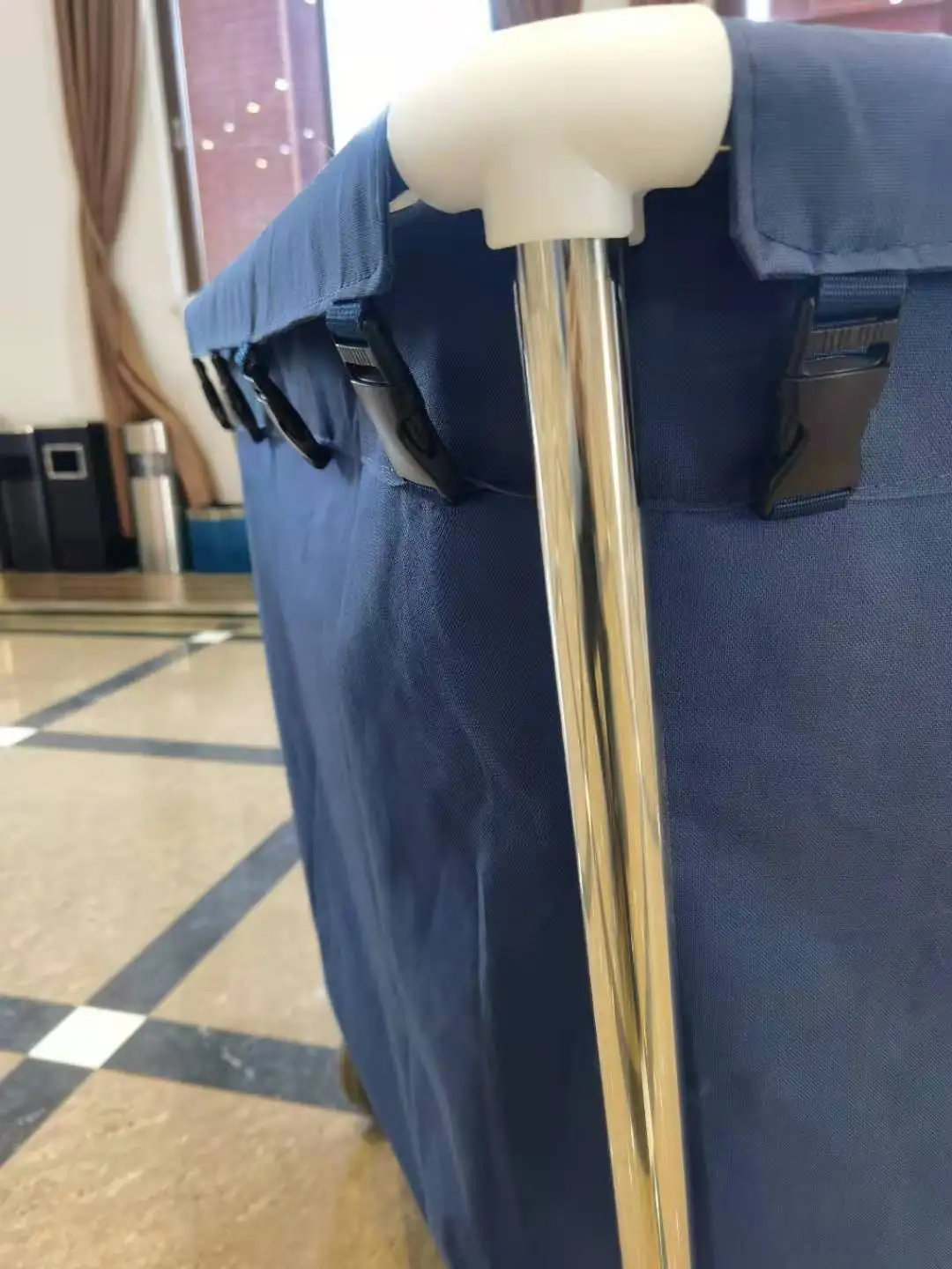  Stainless Steel Housekeeping Cleaning Trolley Hotel Laundry Linen bag