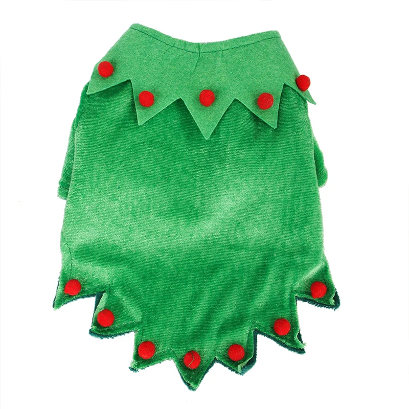 2024 Teddy Poodle Cat Dog Pet Christmas Costume Hot Sale XS Size Nylon Apparel for Summer Winter Spring Featuring Animal Pattern