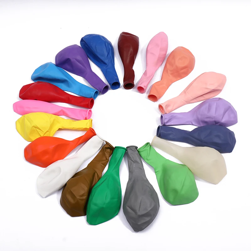 New model fashion custom design anniversary decoration party latex colored balloons