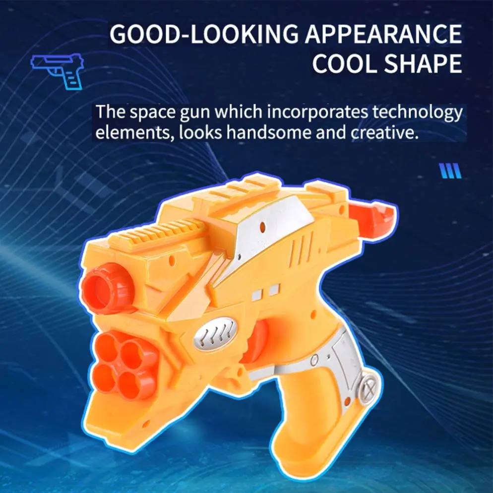 Promotion outdoor gun toy plastic bullets soft ball gun plastic Eva foam bullet space gun