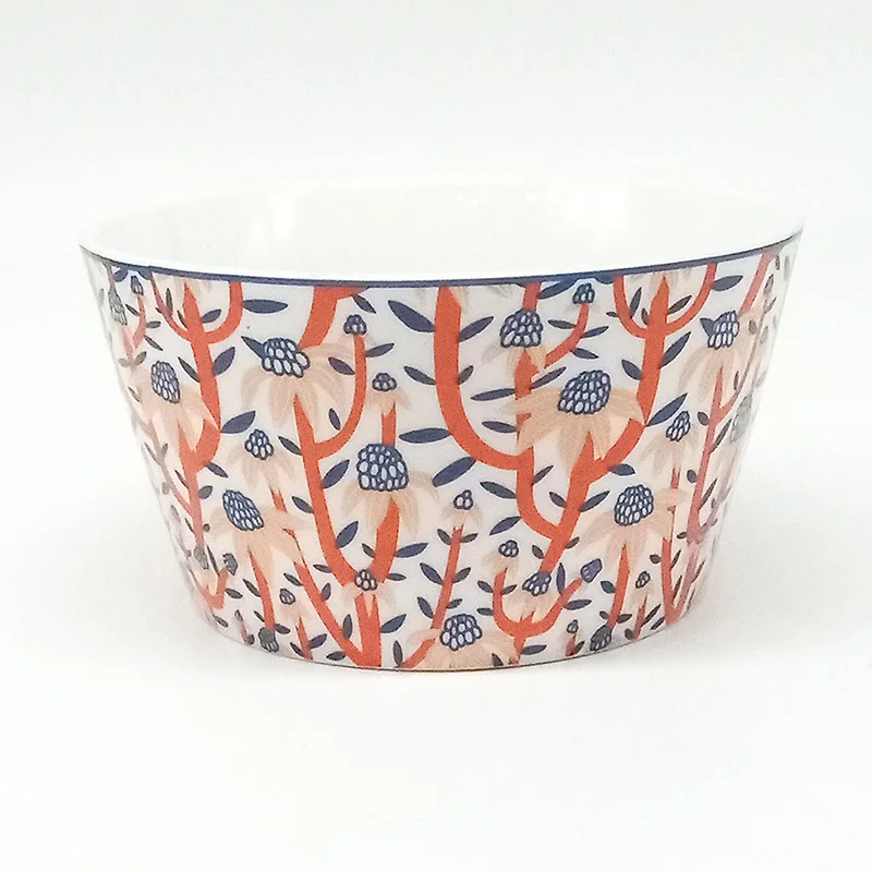 rslee design Factory Wholesale Hand Painted Colourful Ceramic Bowl with Nice Quality