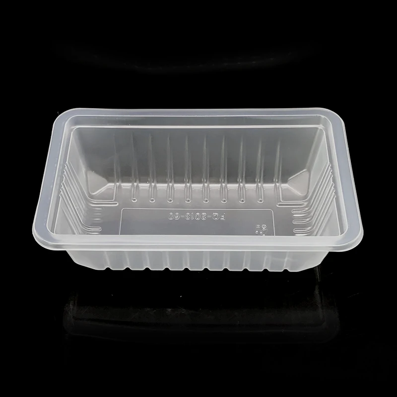 China Products Plastic Meat Food Preservation Tray Pp Plastic Frozen Ice Cube Tray Custom