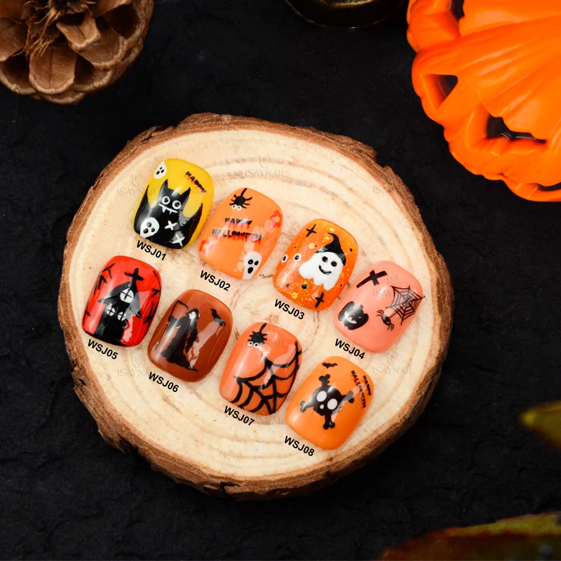 Wholesale Halloween Series Art Nail Colorful OEM/ODM Private Label UV Long Lasting Nail Gel Polish