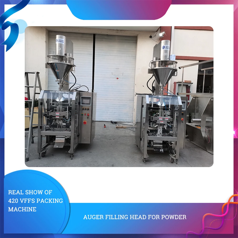 Cerelac Milk Kava Washing Powder Three Four Side Sealing Weighing Packing Machine For Pillow Bag