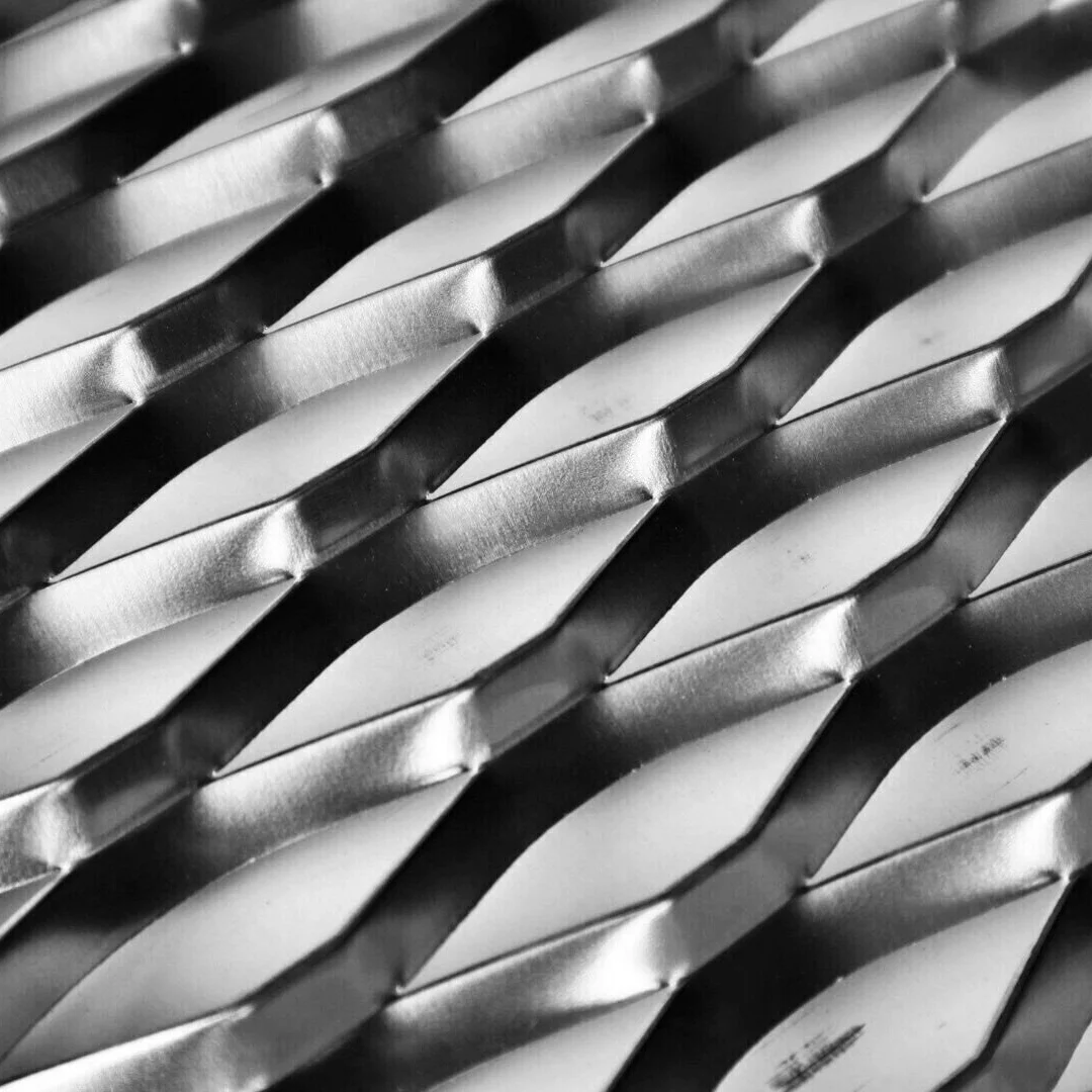 High quality expanded metal mesh stainless steel lattice metal mesh rolls