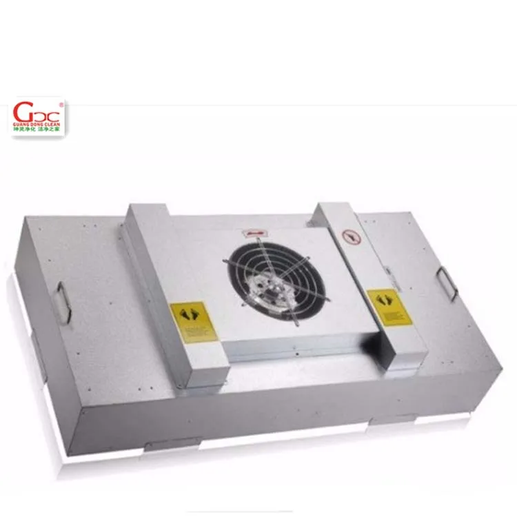 Cleanroom Ceiling Terminal HEPA Filter Box Units With DOP Port