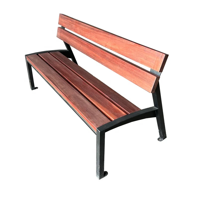 Outside bench 3 seater antique long garden park bench wooden chair