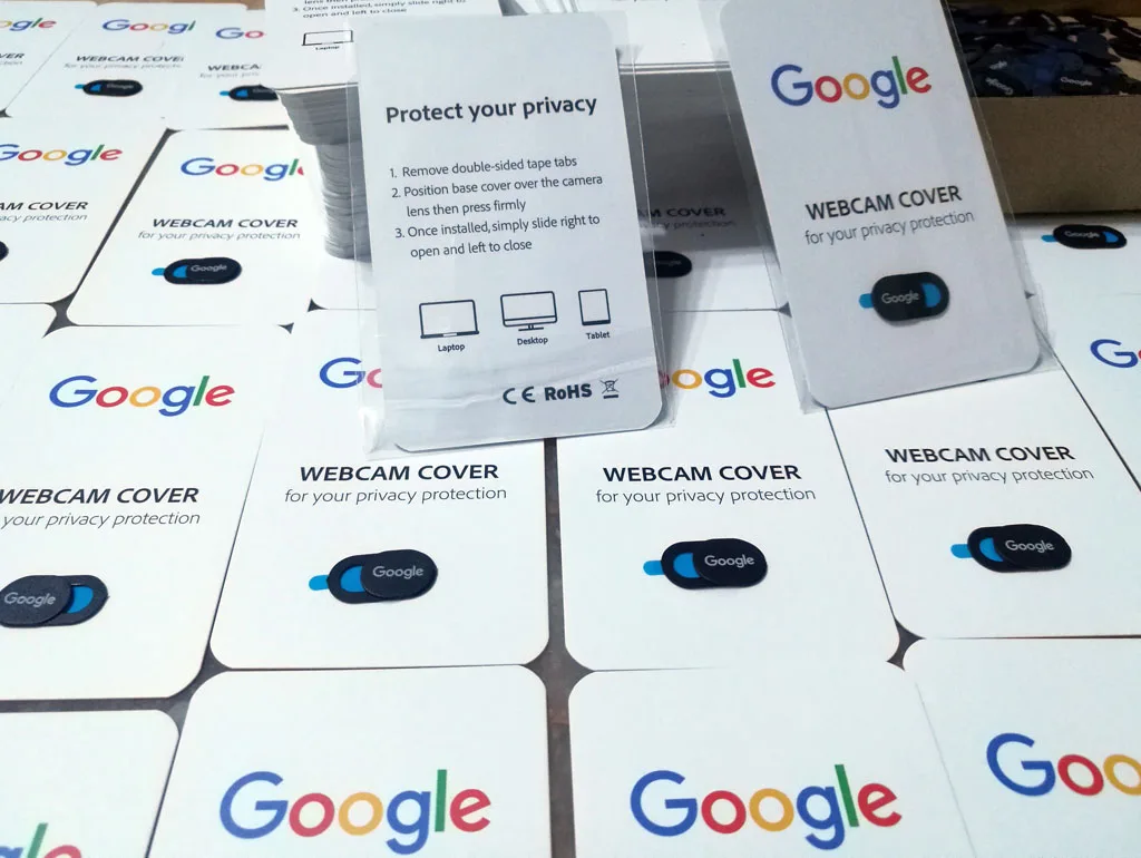 Custom Logo Promotion Gift  laptop camera cover slide Webcam Covers Camera blocked  For laptop Phone Macbook Tablets iPad