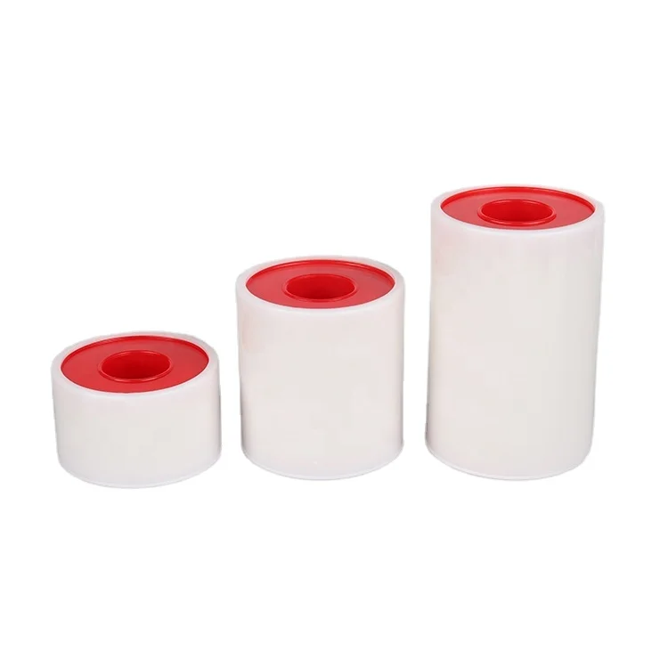 Waterproof  Surgical zinc oxide adhesive tape Supplies Zinc Oxide Adhesive Plaster With Steel Cover