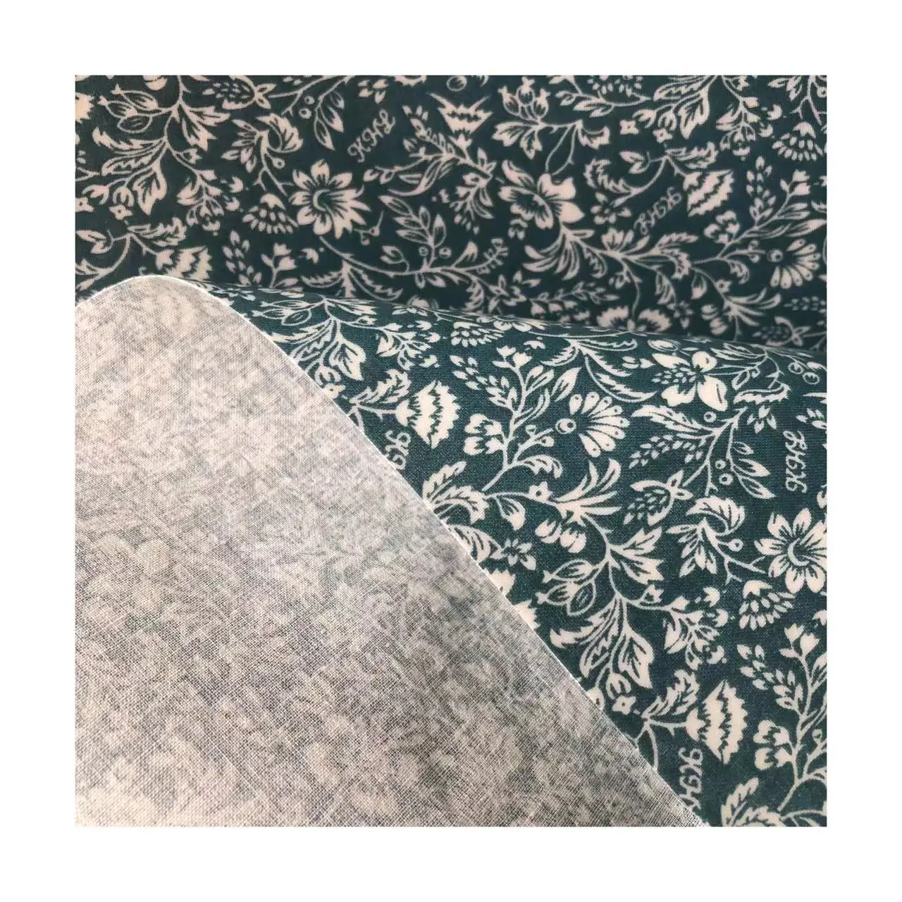 Customized print  waterproof 100% cotton fabric with TPE coated for tablecloth