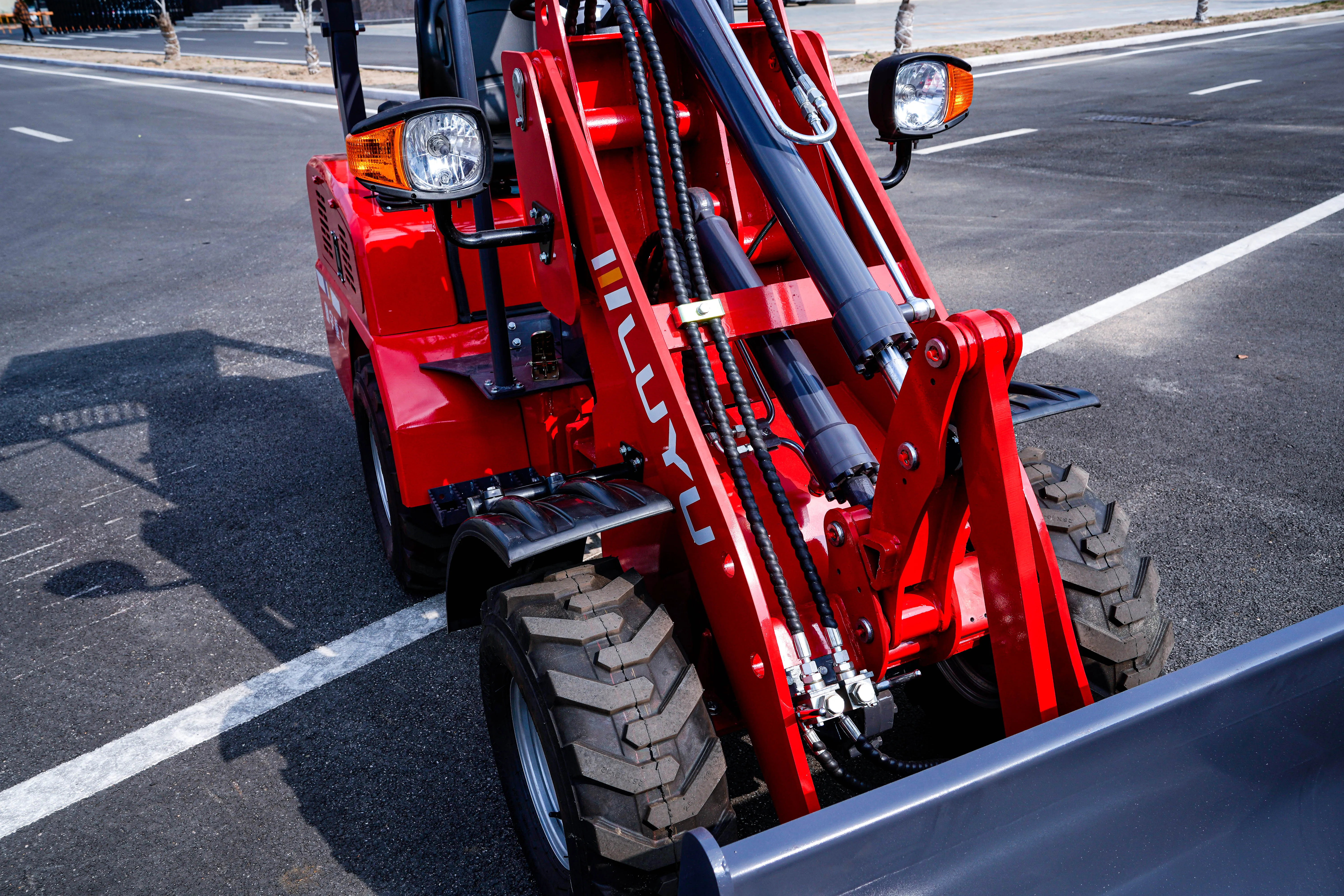 mini wheel Small Wheel Front Loader front end New Small Wheel Front Loader payloader/high quality earth-moving machinery 906 908