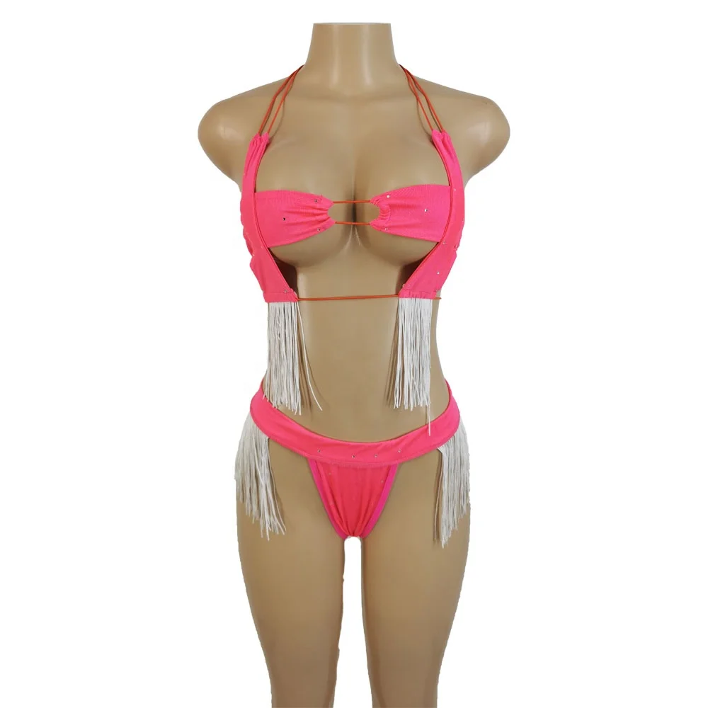 Yingli Wholesale Girls Exotic Dancewear  Performance Dance Wear Stripper Outfits Stage Dresses