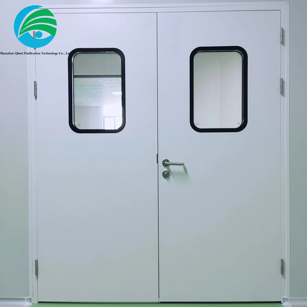 Modern Style Metal Core Fire Rated Cleanroom Door For GMP doors&windows