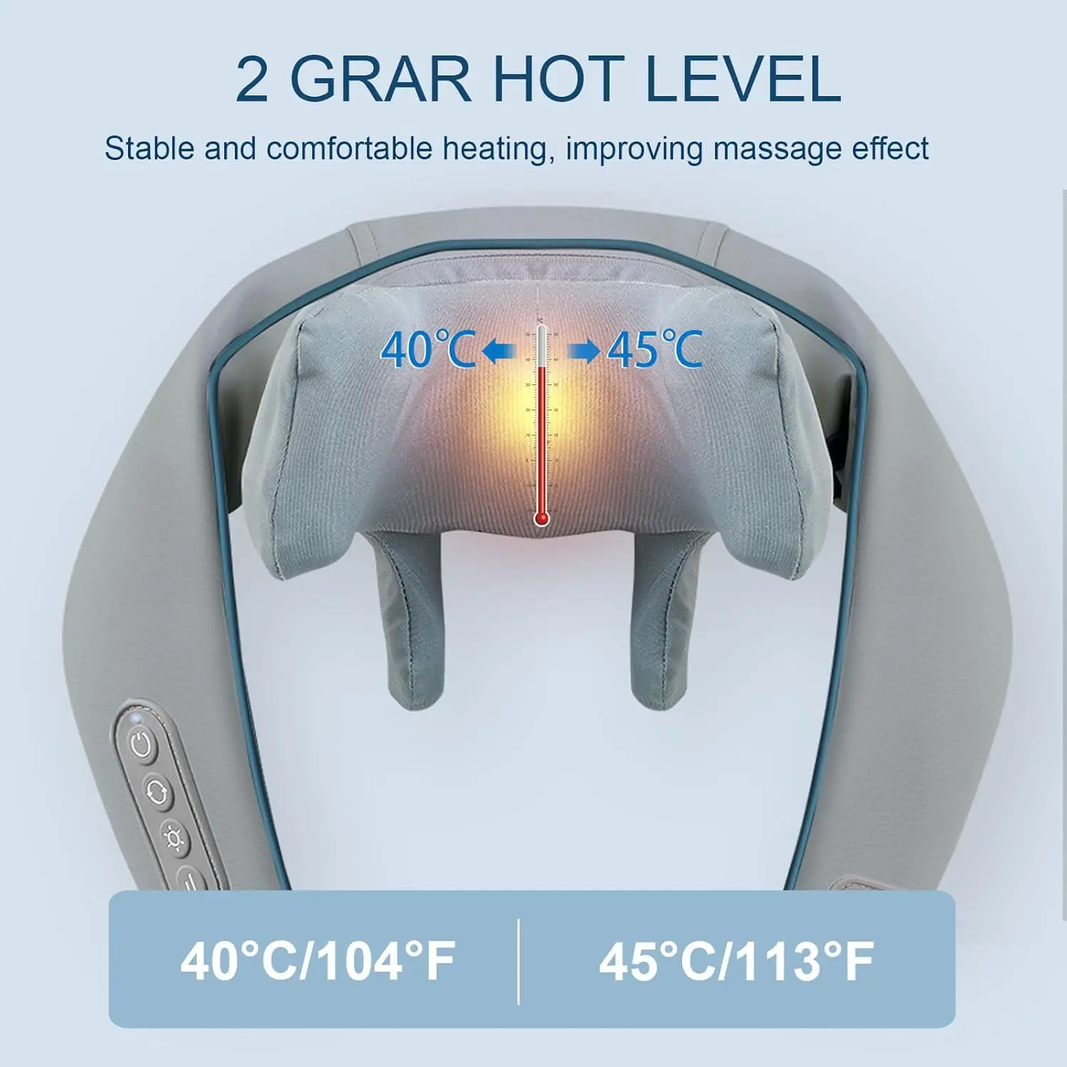 Hot Selling Shoulder Massager High Quality Shoulder Pain Neck Massage Pillow Deep Tissue Muscle Pain Relief for Home,Office,Car