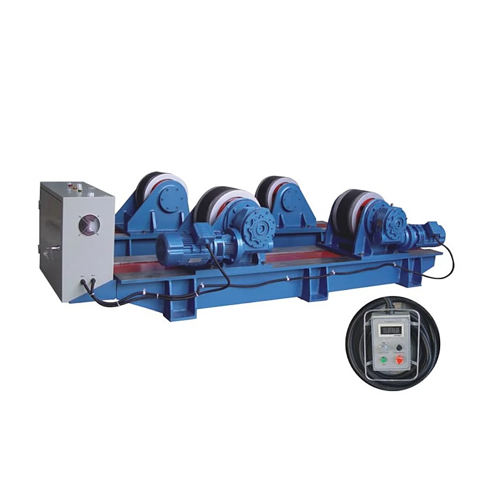 Self Aligned Welding Rotator With 80t Loading Capacity Pipe Welding Turning Roll