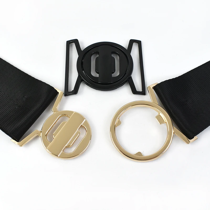 MeeTee AP405 50mm Handbag Belt Button Zinc Alloy Clothing Decorative Buttons for Fashion Bags Garments and Accessories