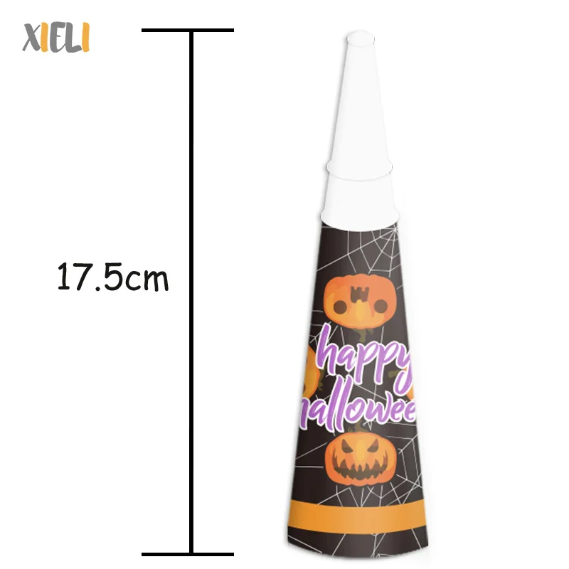 Xieli Happy Halloween Party Custom Printed Party Blow Air Horn