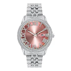 For Men Women High End Luxury watches Iced Outed CZ Diamond Wholesale Wrist Watch