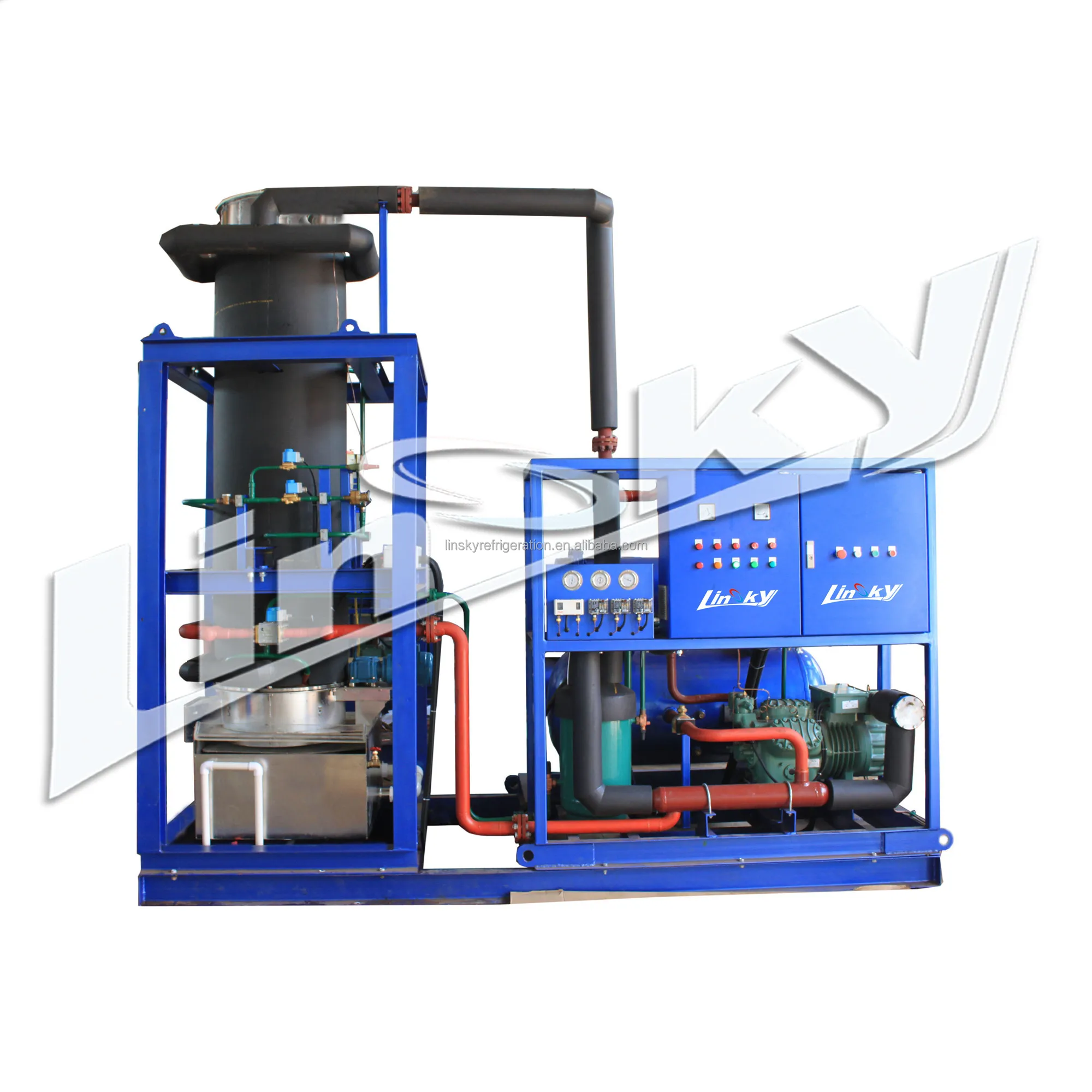 Industrial tube ice making machine 10ton tube ice machine