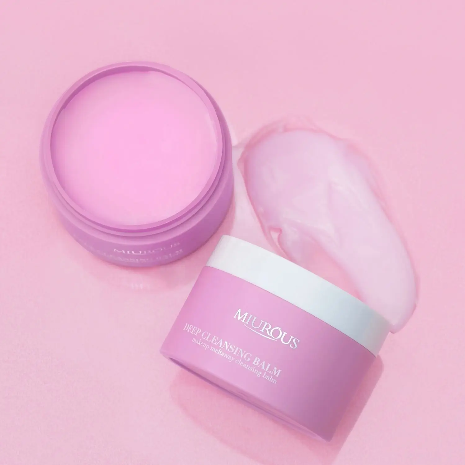 Shyway Private Label Organic Vegan Rose Pink Brightening Makeup Remover Balm Meltaway Deep Cleansing Korean For Face Eye