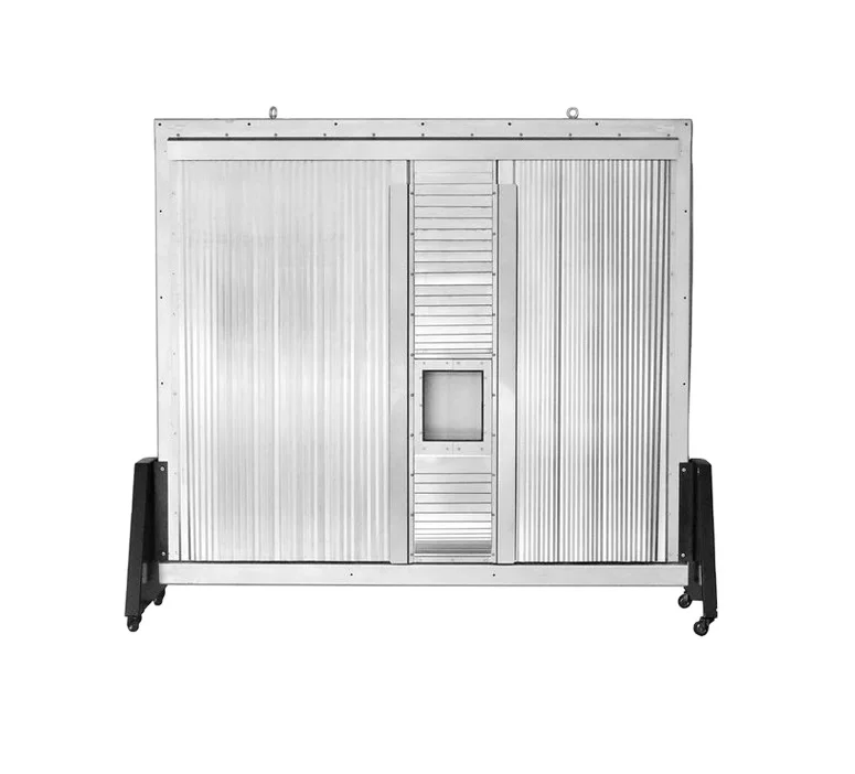 Equipment Protection  Bystronic Milling Machine Proof Heat Resist Slant Shape Hinged ArmoUR Type Cover