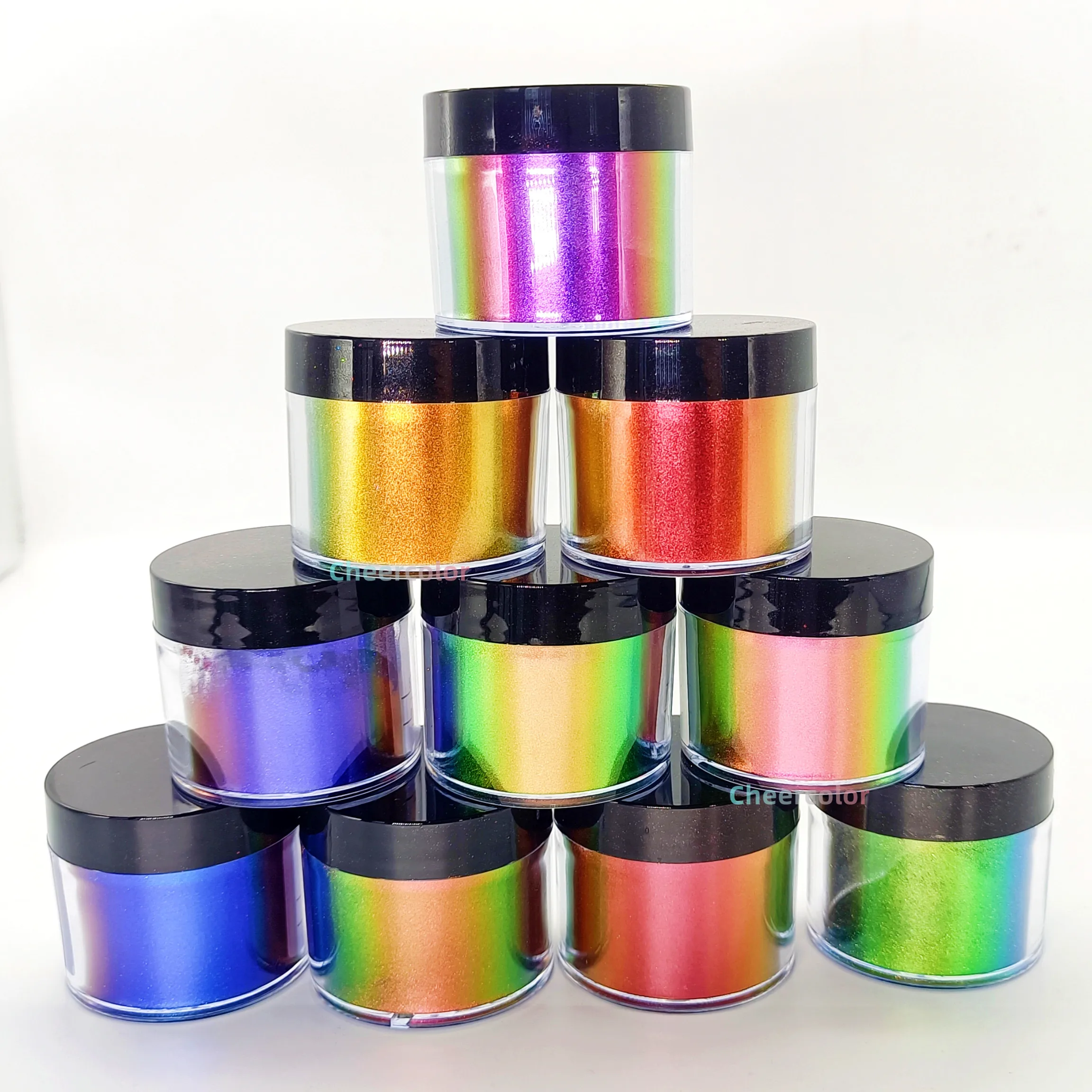 Hncapitals chameleon effect pigment super hypershift car paint pigment powder