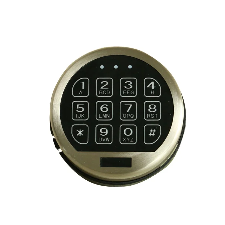 High Security Digital Keypad Lighted keypad Gun Safe Lock for Vault Door