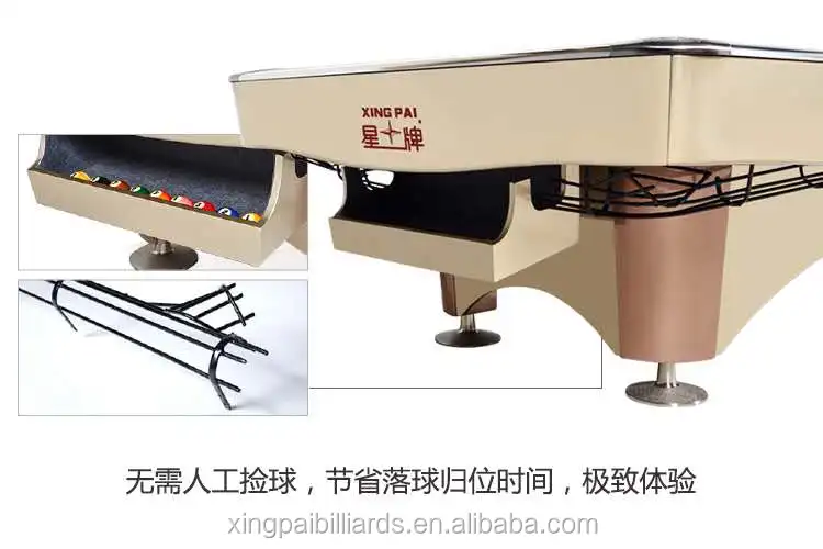 Slate American pool table  XW136-9B