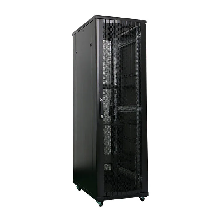 19 Inch 18U 22U 27U 32U 42U 47U Hexagonal Reticular High Density Vented Arc Front Door Network Cabinet Server Rack