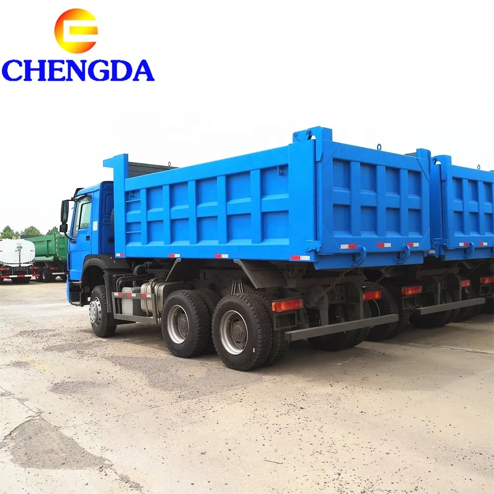 Low Price Second hand sino vehicles used 6x4 10 wheels heavy duty howo tipper tucks for Sale