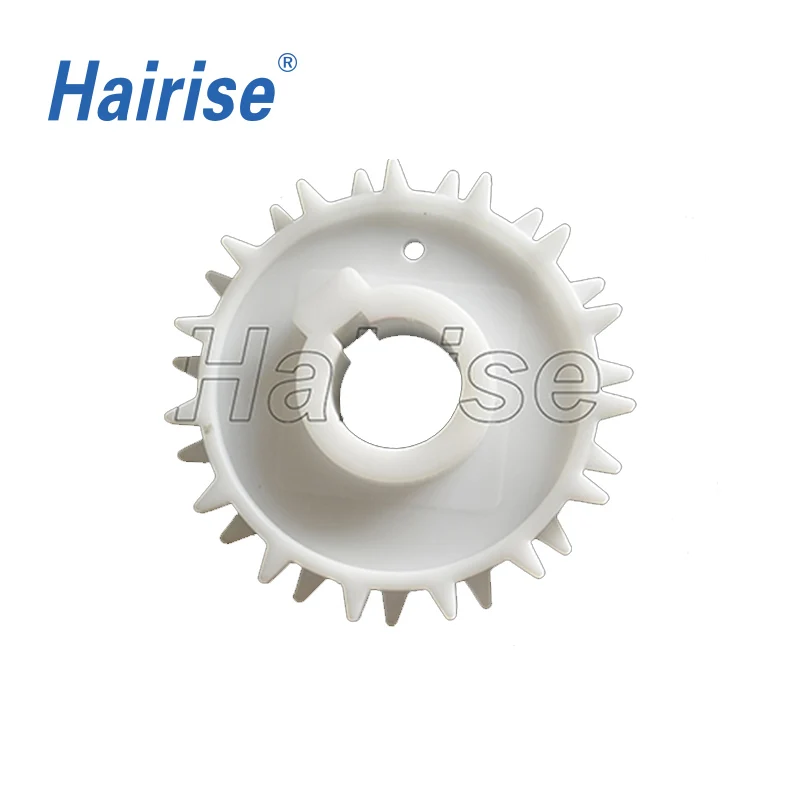 Hairise sprocket for belts and chains