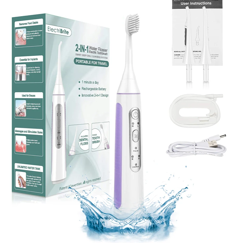 ABOEL portable cordless oral irrigator teeth cleaning water flosser electric flosser for Teeth Cleaning and Flossing