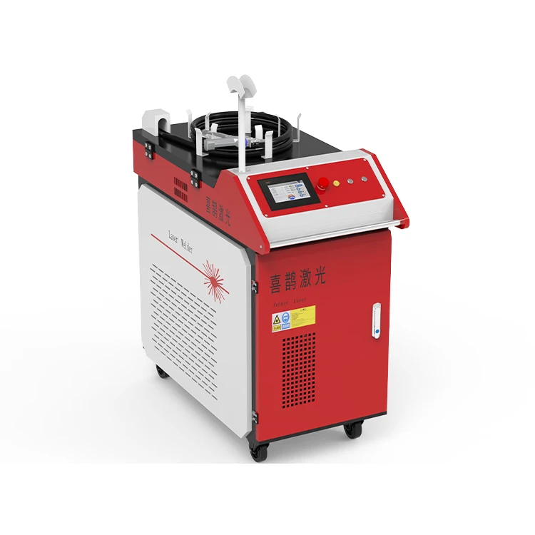 2000w three in one Raycus MAX metal handheld fiber laser welding cutting cleaning machine