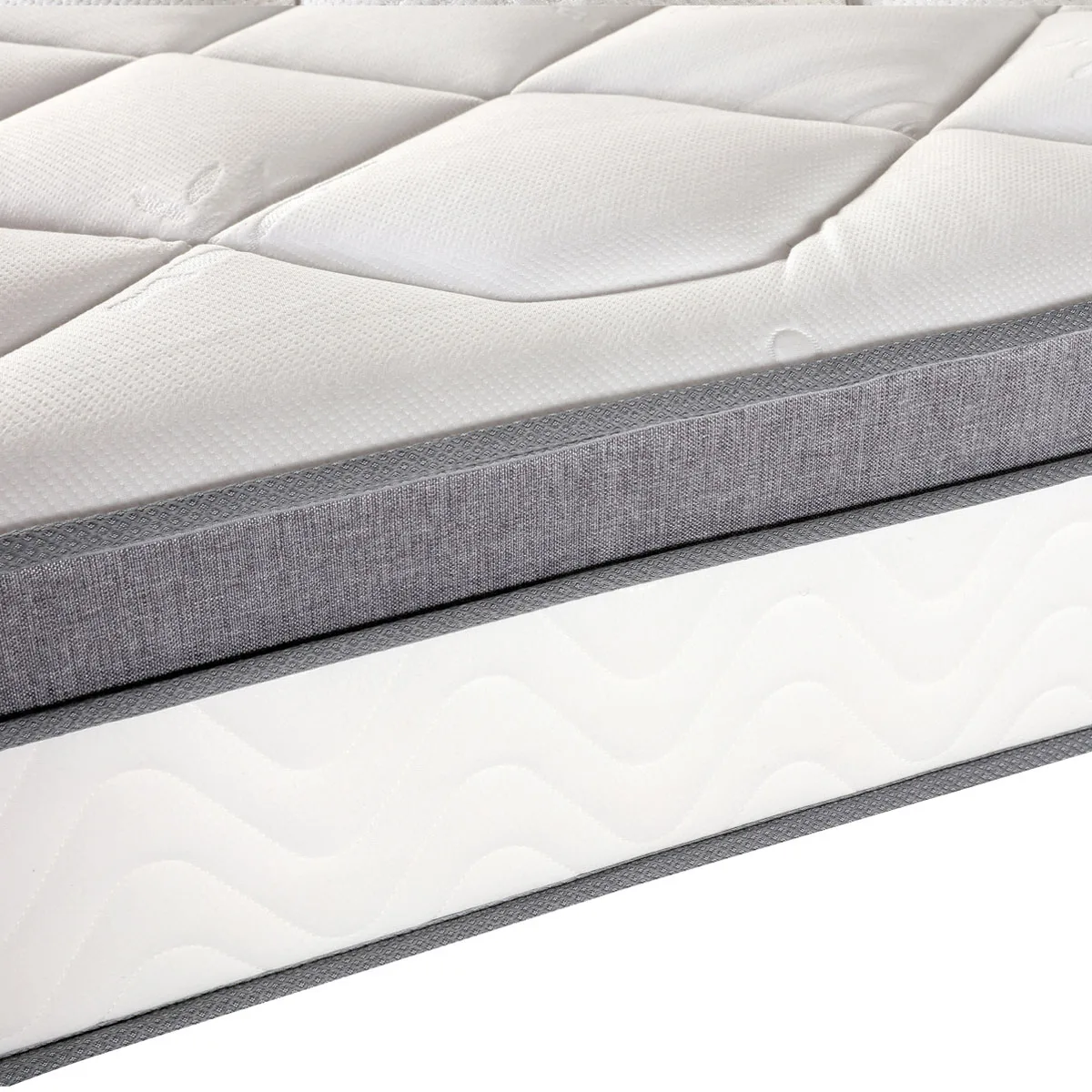 OEM King Queen Size Memory Foam Roll Up In A Box Natural Latex Hypo-allergenic Hotel Bed Pocket Spring Mattress