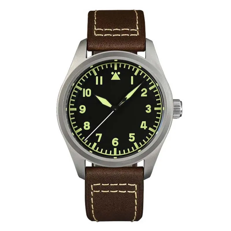 New fashion Men Watch Airplane Big Dial Male Wrist Watches Military Retro Pilot Sports Wristwatch Relojes Mens